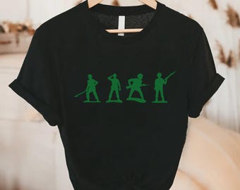 Camisa Toy Story para hombre, camisa de soldados del ejército de juguete, camisa de Toy Story de Disney, camisa divertida de Toy Story, camisa de Toy Story del ejército, camisa de Hollywood Studios