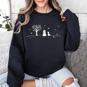 Snowman Sweatshirt, Christmas Sweatshirt, Snowman Sweater, Snowman Hoodie, Christmas Crewneck, Christmas Shirts For Women, Winter Sweatshirt