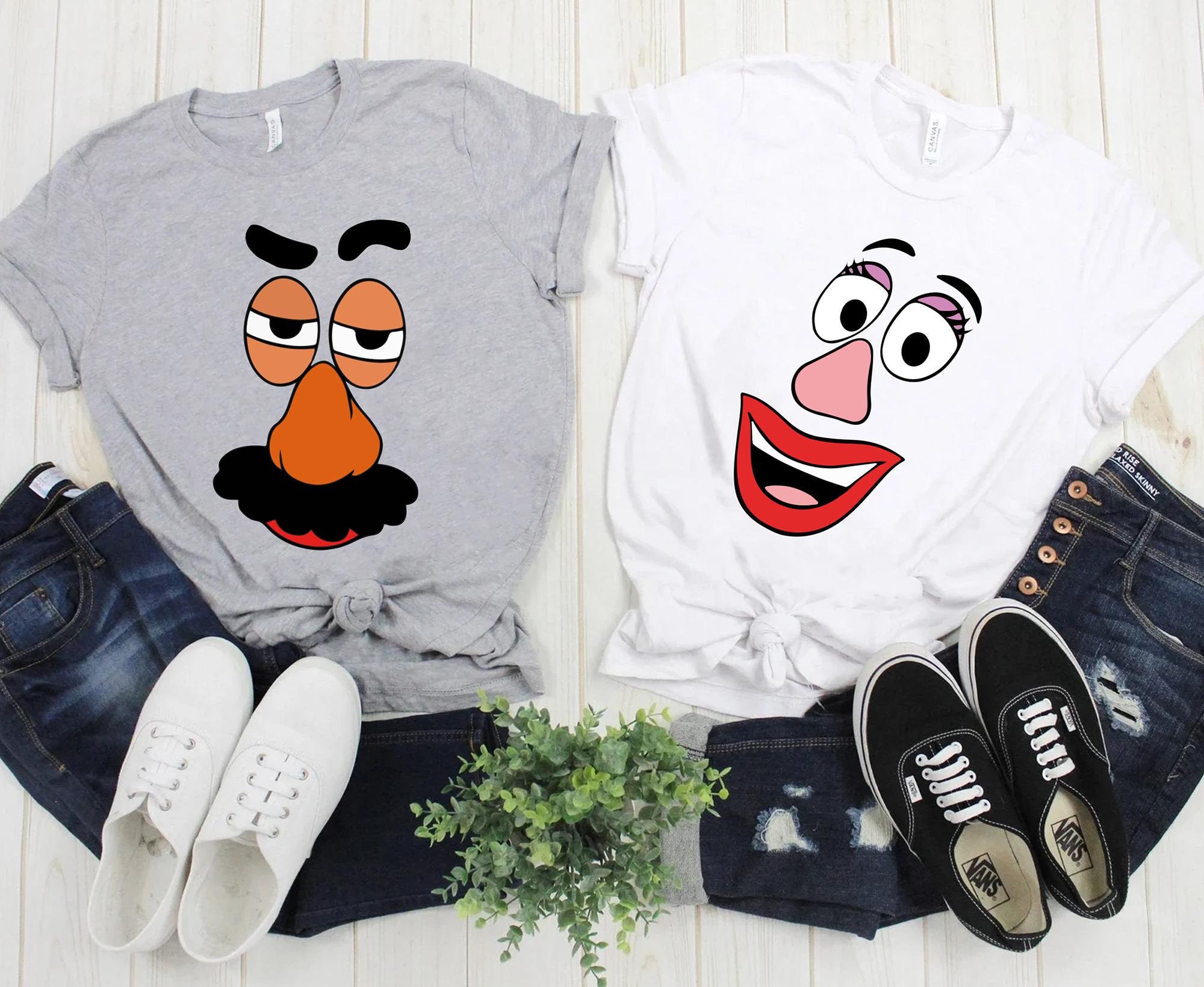 ポテトヘッド夫妻Tシャツ&帽子 Mr potato head shirt - Etsy 日本