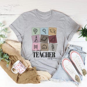 Maglietta &quot;In My Teacher Era&quot;, Maglietta carina per insegnanti, Maglietta per il ritorno a scuola, Maglietta per il primo giorno di scuola, Regalo di apprezzamento per gli insegnanti, Maglietta &quot;In Teacher Era&quot;