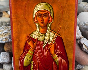 Saint Chryse the Virgin Martyr of Rome Orthodox Icon