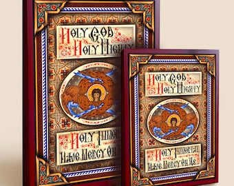 Orthodox Trisagion Prayer Plaque