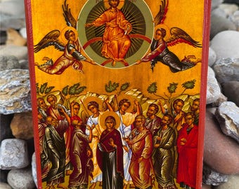 Orthodox Icon of the Ascension of our Lord Jesus Christ