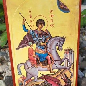 Orthodox Byzantine Icon Saint George