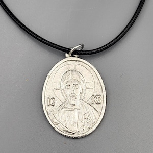 Orthodox Jesus Christ Icon pendant and necklace