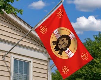 Holy Face of Christ Double-sided Outdoor Orthodox Christian flag
