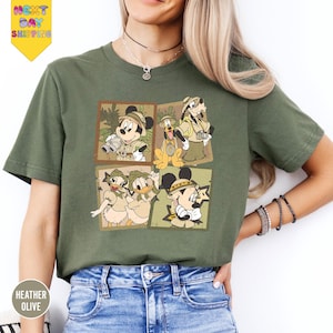 Retro Disney Animal Kingdom Mickey and Friends  Disney Wil Tee, Vintage Safari Mode Shirt, Disney Family Trip Shirt, Hakuna Matata Shirt