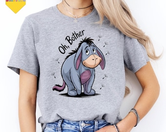 Oh Bother Winnie The Pooh Eeyore Shirt, Disney Eeyore Shirt, Winnie The Pooh Shirt, Oh Bother Shirt, Funny Bear Shirt, Piglet Eeyore Tee