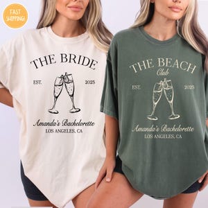 Comfort Colors® The Bach Club Bachelorette Shirts Bach Shirt Social Club Bach Club Shirts Bachelorette Party Shirts Bachelorette Shirts