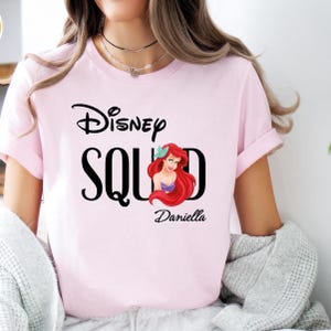 Disney Squad Shirt, Custom Disney Shirt, 2025 Disney Family Shirt, Disney Trip Shirt, Mickey & Friends Shirt, Disney Kids Shirt