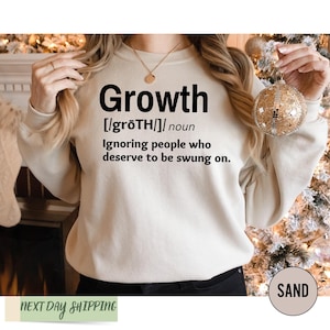 Growth Definitoın Sweatshirt, Growth Sweatshirt, Insecure Sweatshirt, Issa, Unisex Sweatshirt, Kelli Quote, Kelli Insecure, Insecure Quote