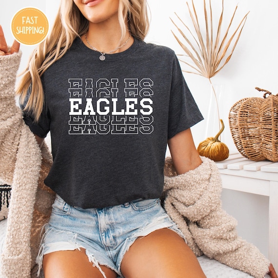 Team Mascot Shirt, Eagles Team Shirt, Eagles Football Shirt, Eagles Fan Shirt, Eagles School Shirt, Eagles School Spirit, Eagle Mascot Shirt