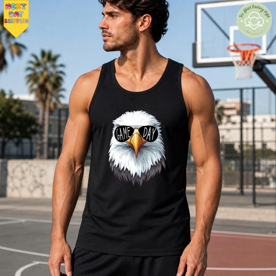 Eagles Spirit Racerback Tank, Team Mascot Shirt, Eagles Shirt, Eagles Custom Fan Tank, Eagles School Spirit, Eagles Apparel, Eagles Pride