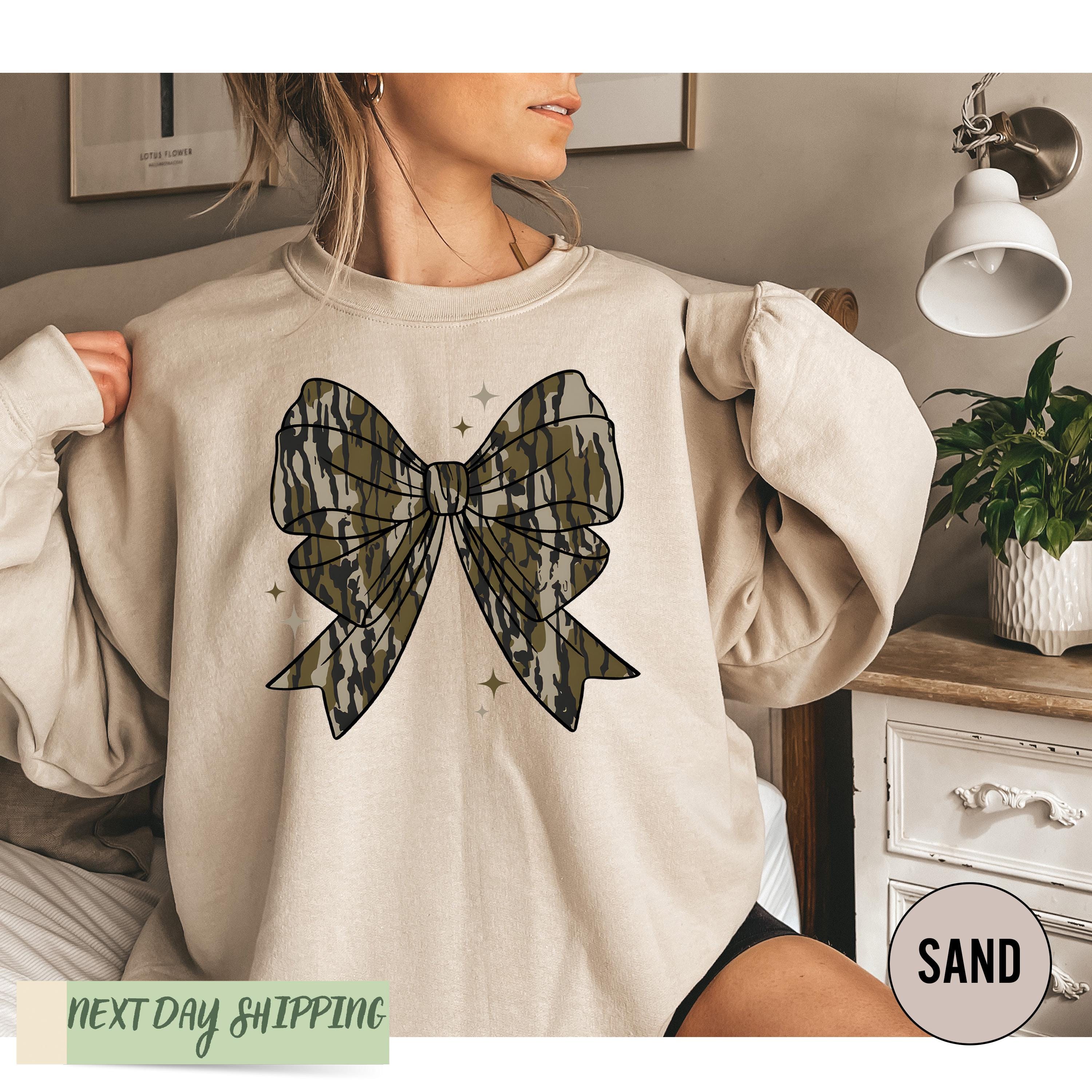 Camo Sweatshirt Womens Etsy