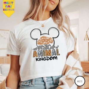 Animal Kingdom Crop Tank, AK Tank Crop Top, Safari Minnie Mickey Friends Shirt, Summer Safari Shirts, Womens Crop Tops