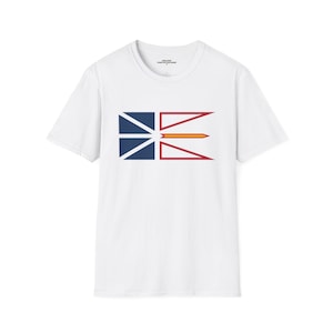 Camiseta unisex Softstyle con bandera de Terranova