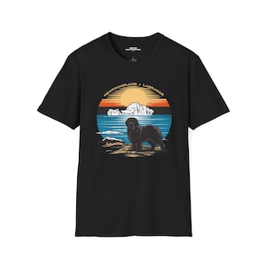 Camiseta unisex Softstyle de Terranova y Labrador