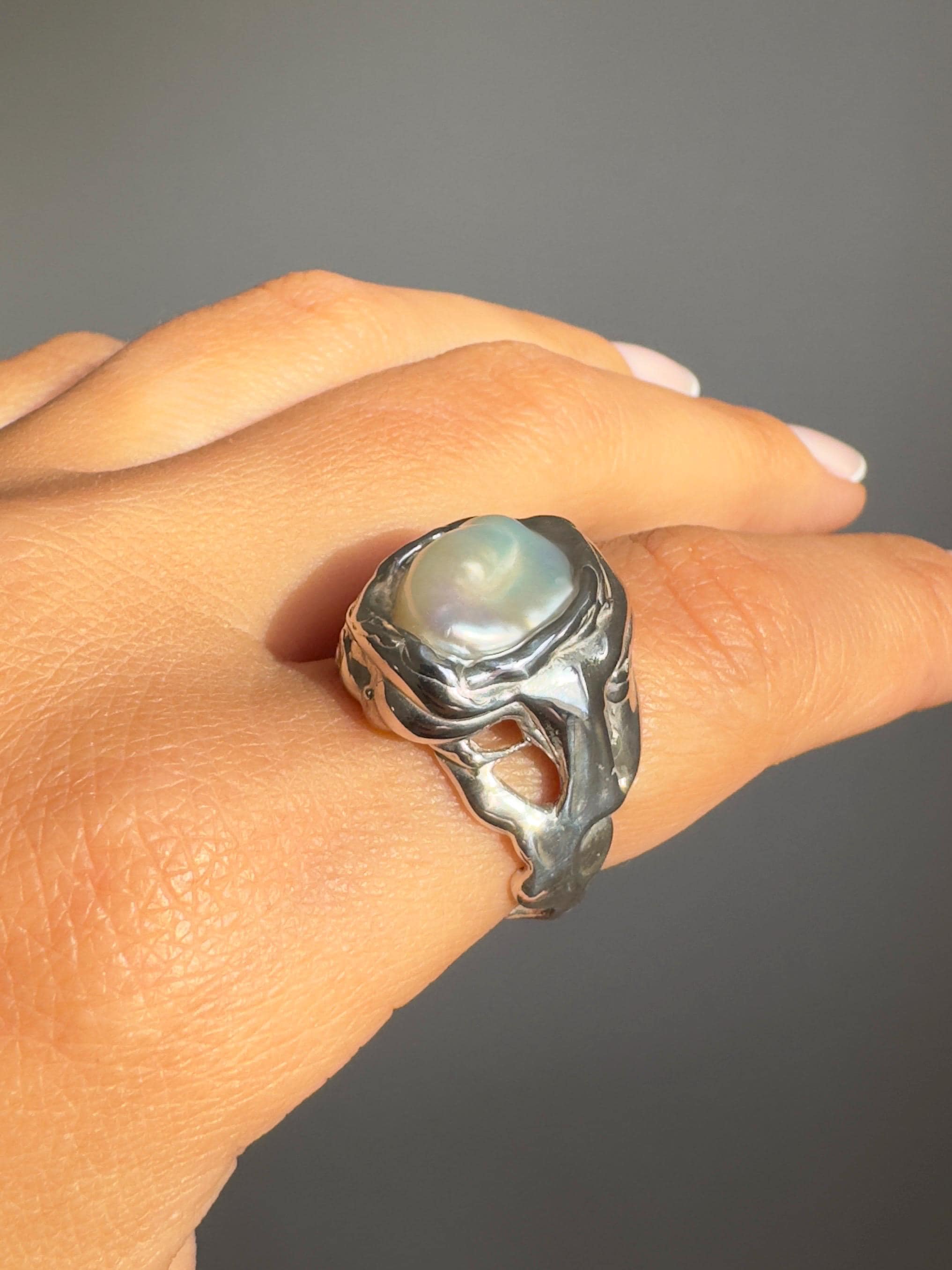 【日本未入荷】Simuero Julio Ring ナチュラルルビー 天然石 海 Simuero Rings - Etsy