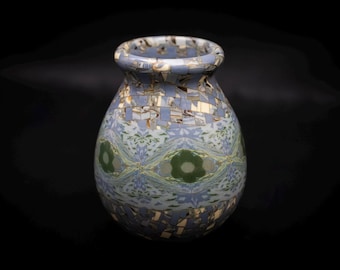 Jean Gerbino Mosaic Vase, Vallauris, France, C. 1960 - Etsy