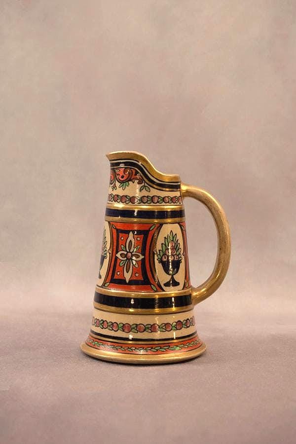 アルフレッド・ルノローAlfred Renoleau Alfred Renoleau - Large round plate with crayfish - French