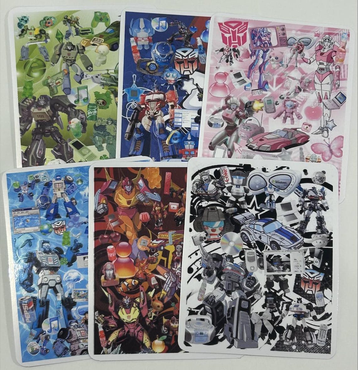 Webcore Stickers Webcore Transformers Autobot Glossy Stickers - Etsy