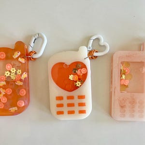 Dorfic Frutiger Aero Resin Phone Shaker Keychains B-Grades (PLEASE READ DESCRIPTION)