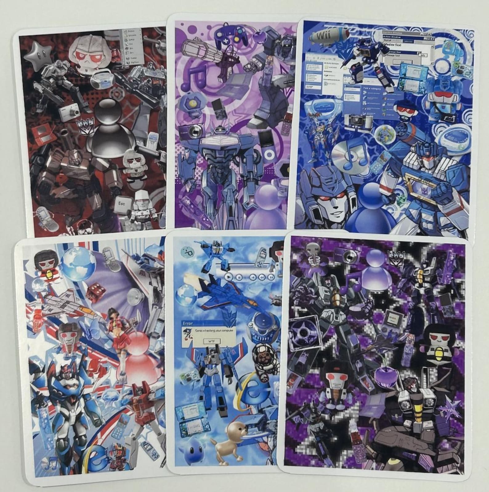 Webcore Stickers Webcore Transformers Decepticon Glossy Stickers - Etsy