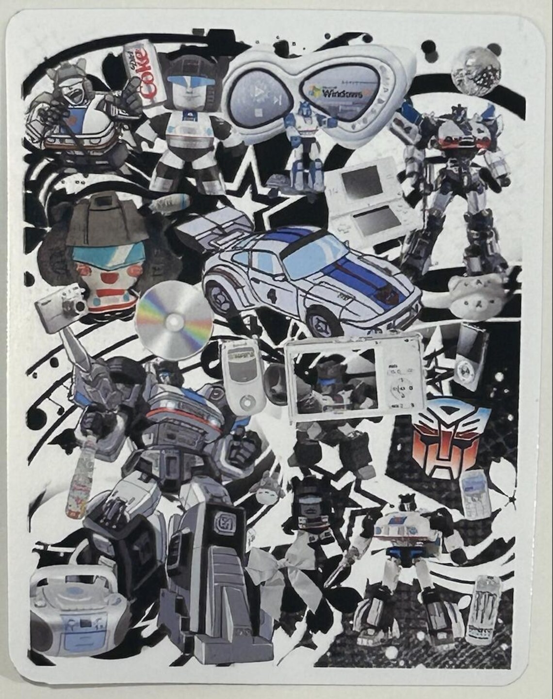 Webcore Stickers Webcore Transformers Autobot Glossy Stickers - Etsy