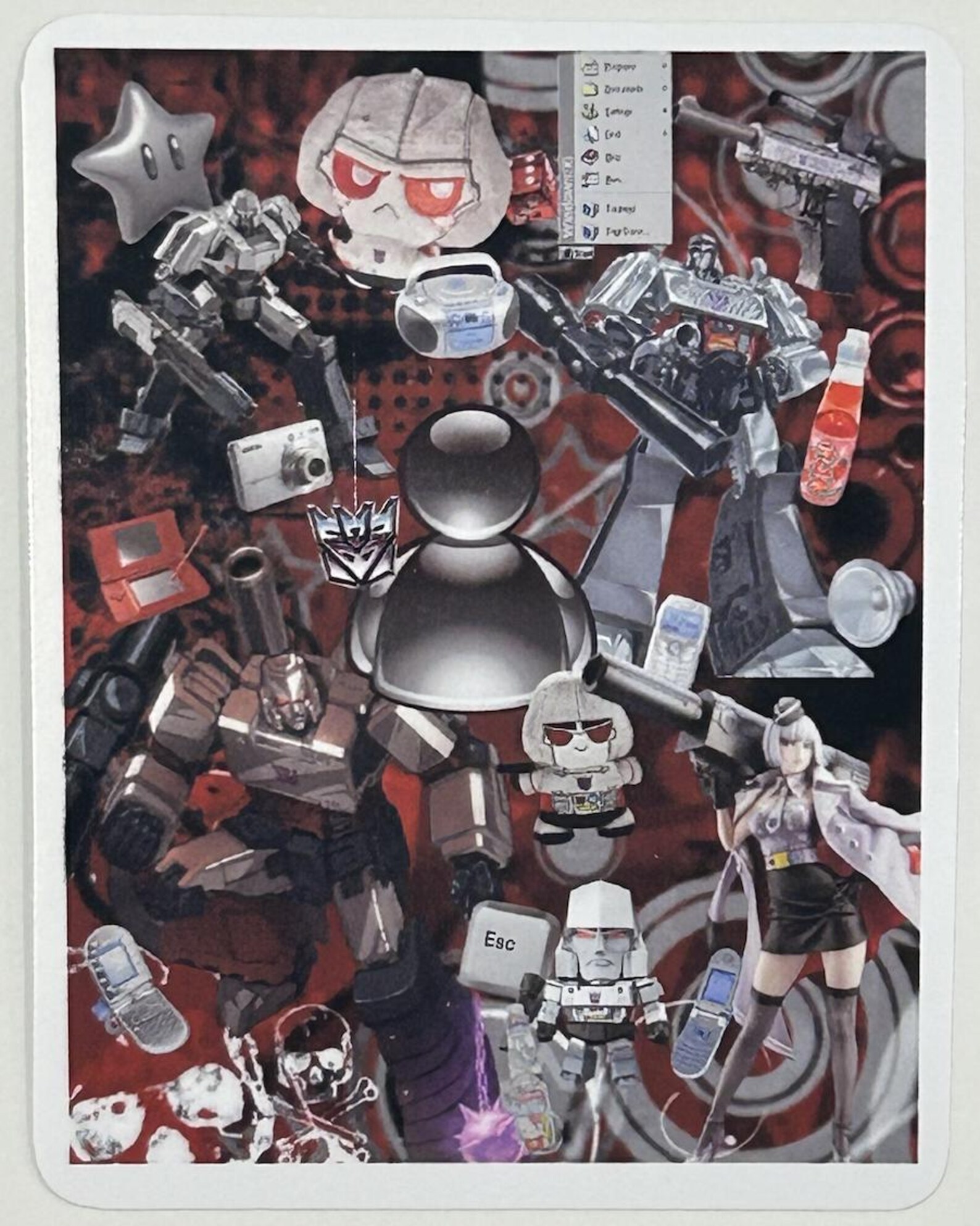Webcore Stickers Webcore Transformers Decepticon Glossy Stickers - Etsy