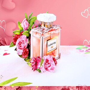 Tarjeta emergente I Love You de Card Mavens, tarjeta para el Día de la Madre, tarjeta emergente para su aniversario, tarjeta para el Día de San Valentín, tarjeta de cumpleaños en 3D para mujeres y esposas