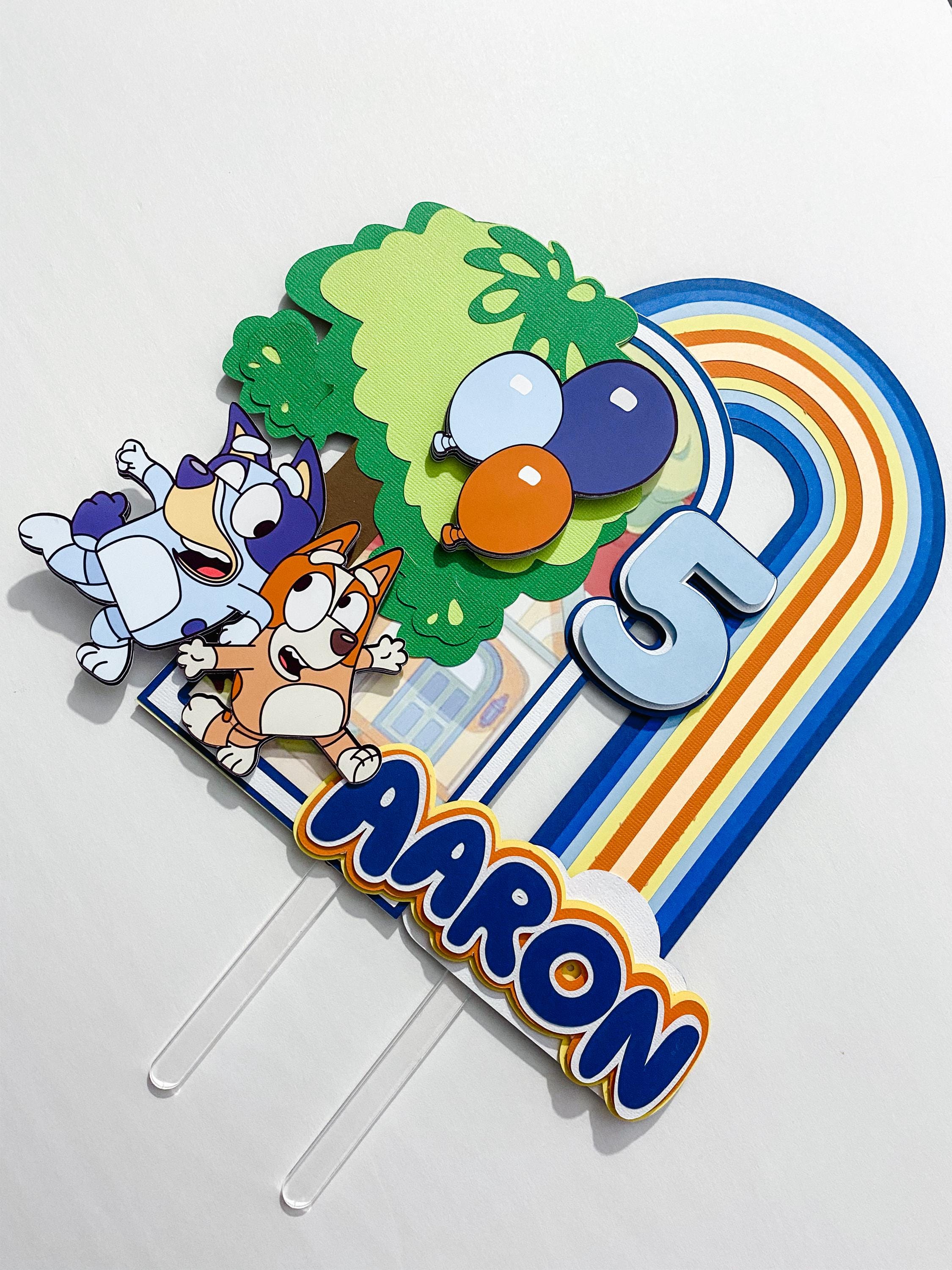 Bluey Cake Topper