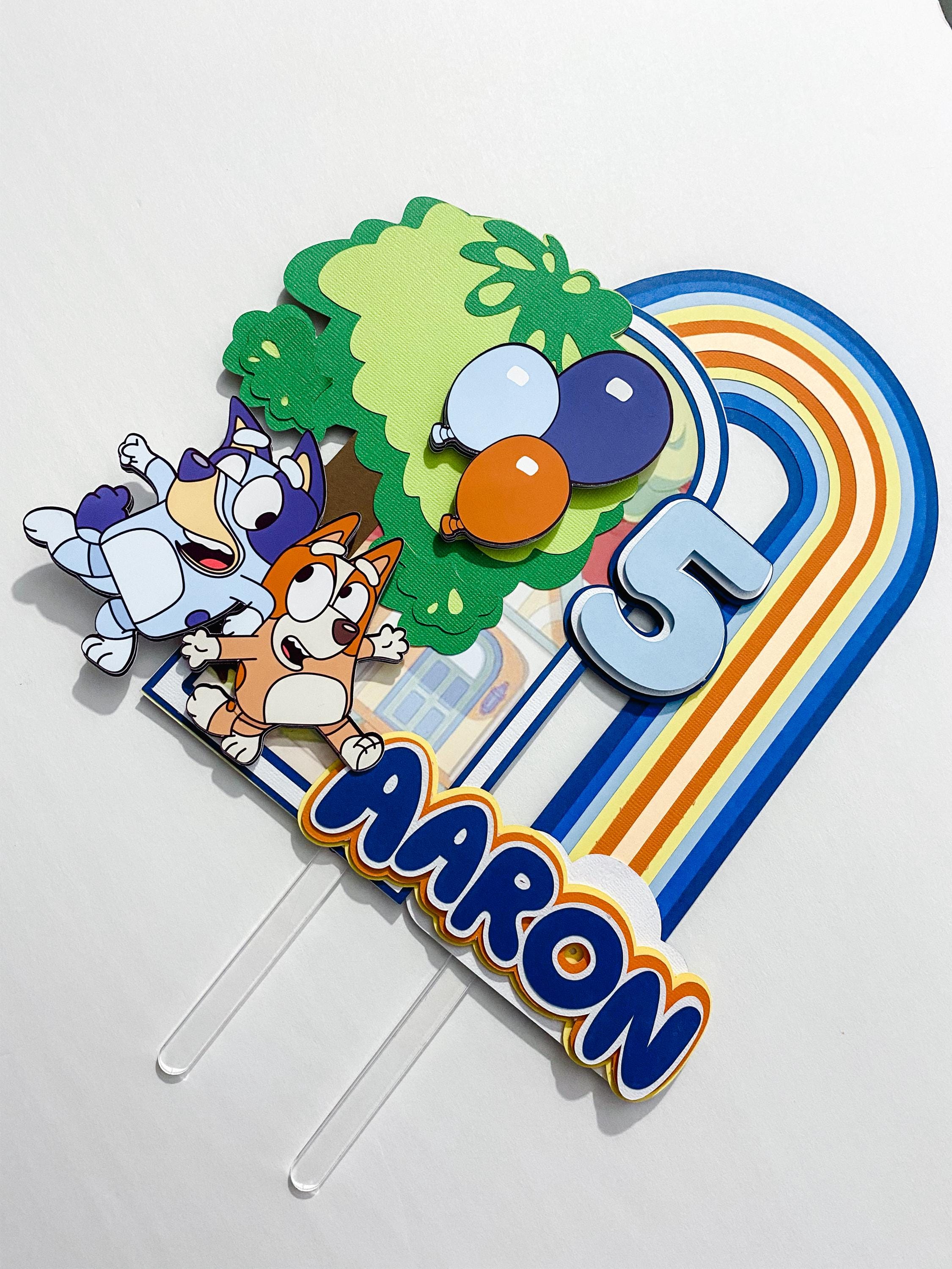Bluey Cake Topper