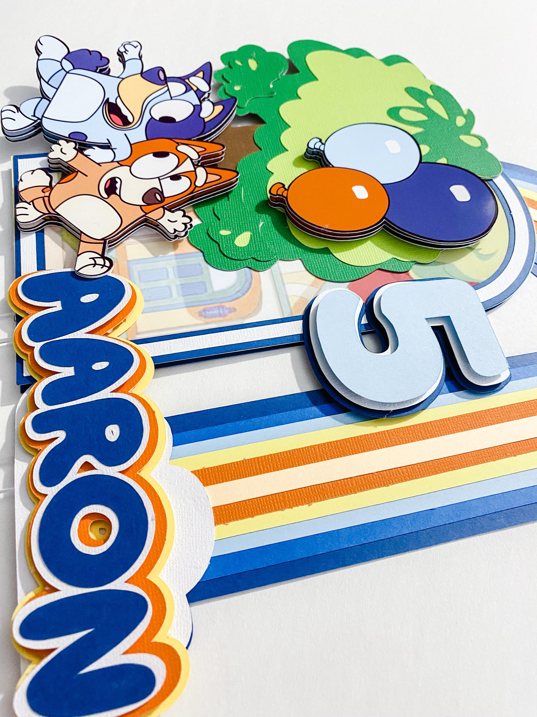 Bluey Cake Topper