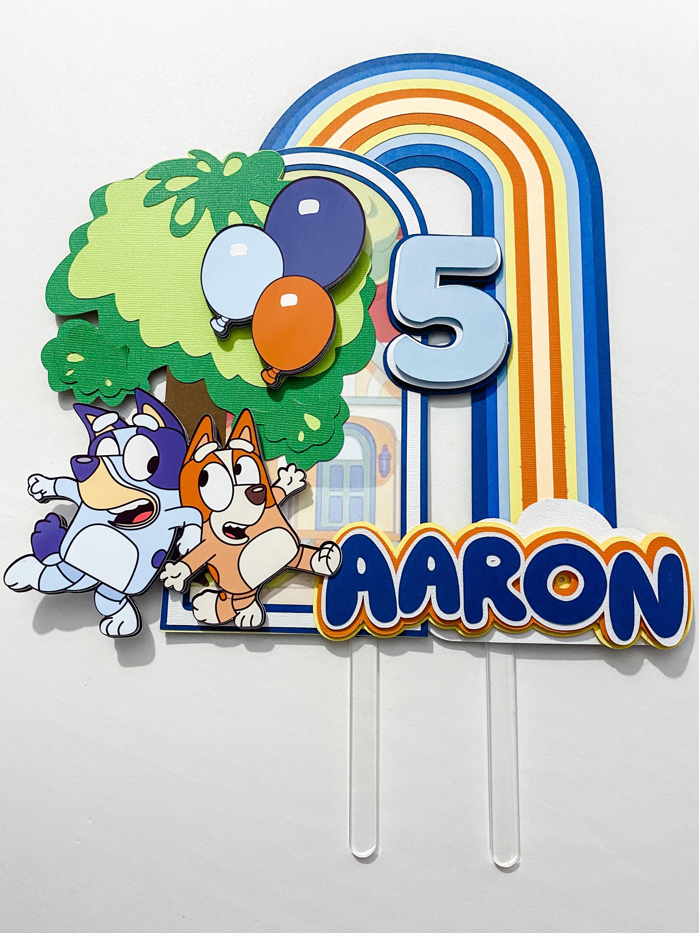 Bluey Cake Topper