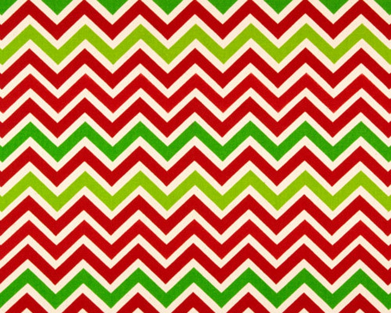 Premier Prints ON SALE Christmas Holiday Chevron Zoom Zoom Lipstick Red Natural fabric