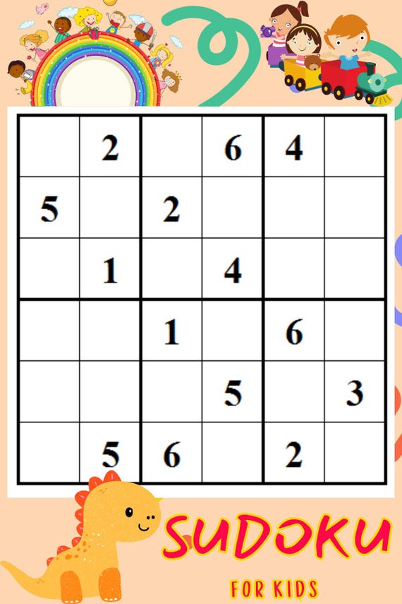 Easy Sudoku For Kids 3x3