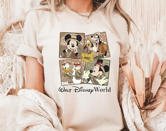 Animal Kingdom Family Trip T-Shirt – Matching Disney Safari Shirts, Custom Disney Vacation Tee, Soft & Comfortable Unisex Shirt