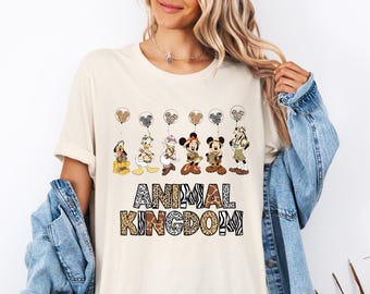 Animal Kingdom Family Trip T-Shirt – Matching Disney Safari Shirts, Custom Disney Vacation Tee, Soft & Comfortable Unisex Shirt