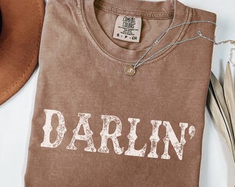 Comfort Colors® Darlin’ Comfort Colors® Shirt – Western Country Girl Tee