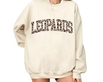 Leopards Leopard Print T-Shirt, Animal Print Sweatshirt, Wild Life Tee
