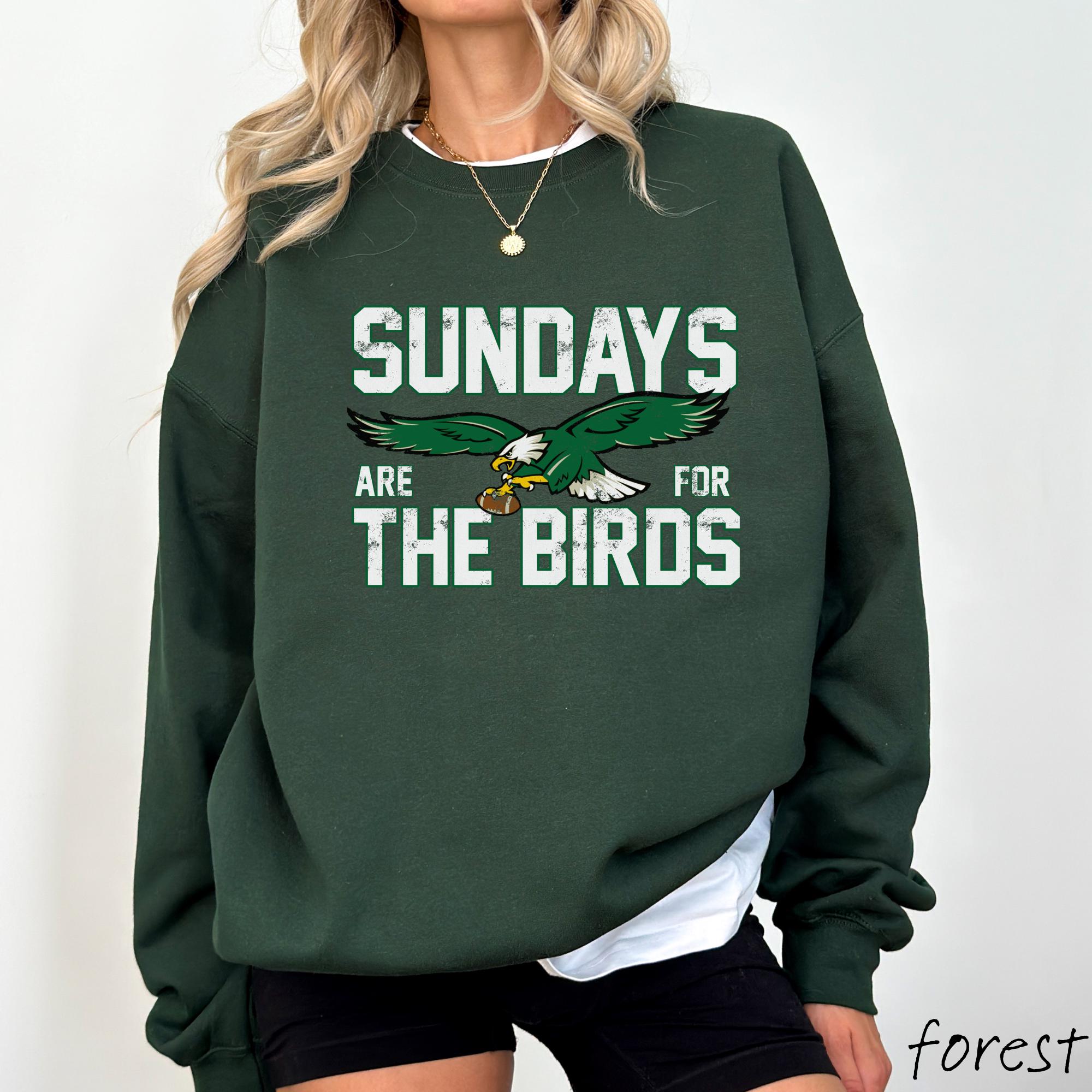 Sundays Are For The Birds Sweatshirt & Hoodie, Shirt | Road to Victory Philly Shirt | Birds Gang Philadelphia Football Hoodie Gift