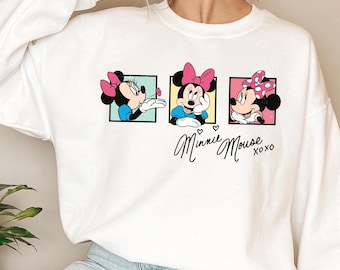 Minnie Mouse Retro Distressed Sweatshirt/Shirt/Hoodie