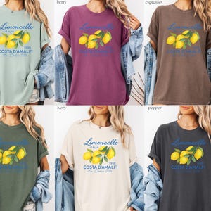 a group of women wearing t - shirts with lemons on them