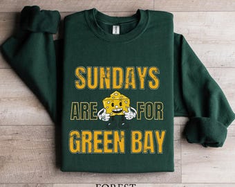 Green Bay Football Sweatshirt: Distressed Retro Fan Gear