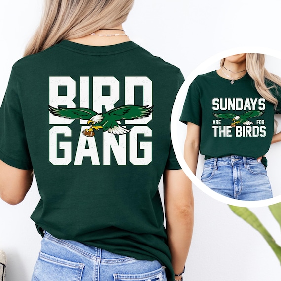 Sundays Are For The Birds T-Shirt: Philadelphia Football Fan Apparel