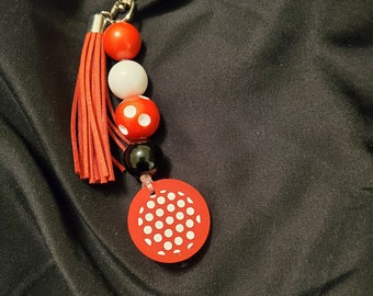 Beaded keyfob