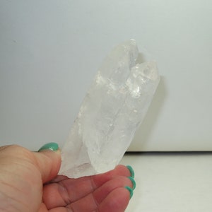 Rare Stargazer Formation - DT Cathedral Triplet - Low Grade Lightning Strike Quartz Crystal Point from Brazil - 2015 Shipment