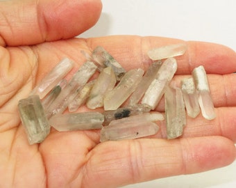 2009 Shipment - Custom Pick For You - 30 Gram Sets - Energy Hugs - Amphibole Phantom with Chlorite Quartz Crystal Points - Brazil