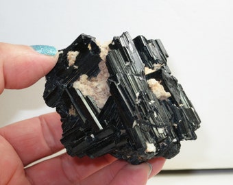 Star Jumper - Shiny Black Tourmaline Sometimes With Other Minerals - 2015 Shipment