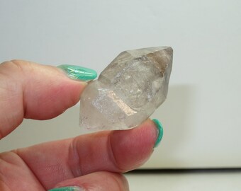 Old Stock (10 Years) - DT - Isis -  Rugged Tibetan Quartz Crystal Point - Serenity x10 - Smokey Smoky